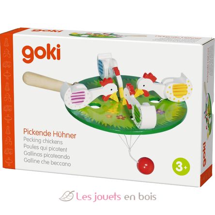 Spiel Pickende Hühner GK53915 Goki 2