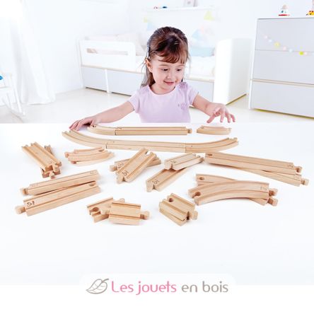 Großes Schienenausbauset HA-E3707 Hape Toys 5