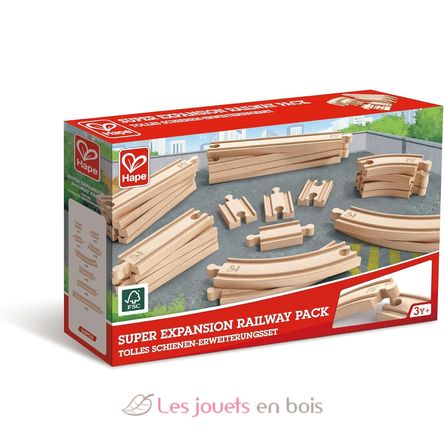 Großes Schienenausbauset HA-E3707 Hape Toys 2