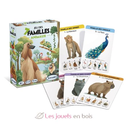 Spiel der 7 Familien Tiere SS-1381 Sentosphère 2