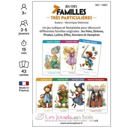 Spiel der 7 Ganz besondere Familien SS-1380 Sentosphère 3