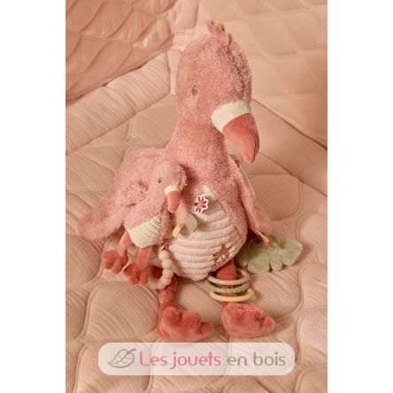 Flamingo-Aktivitäts-Plüschtier LD8318 Little Dutch 3