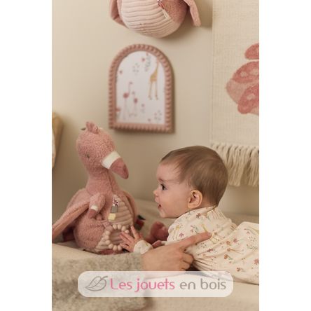 Flamingo-Aktivitäts-Plüschtier LD8318 Little Dutch 5