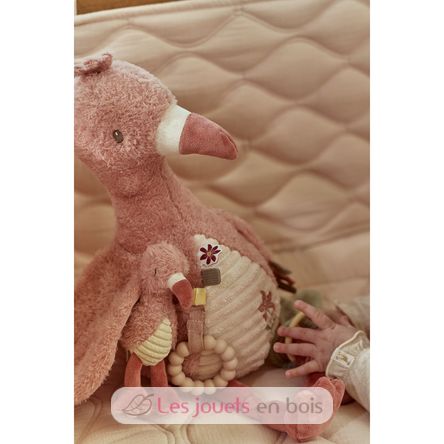 Flamingo-Aktivitäts-Plüschtier LD8318 Little Dutch 12