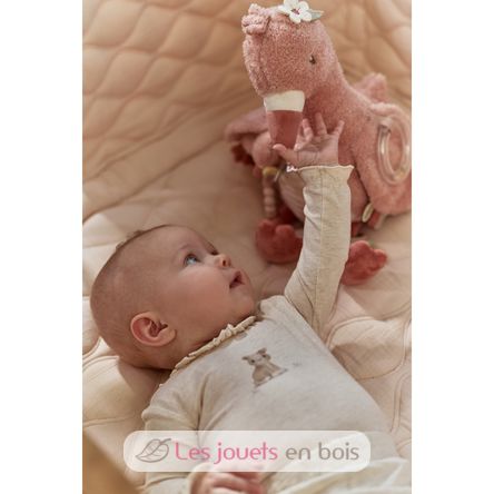 Flamingo-Aktivitäts-Plüschtier LD8318 Little Dutch 9