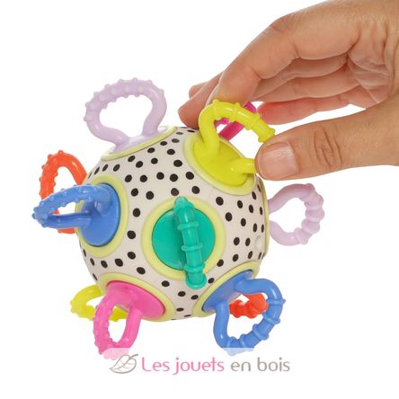 Aktivitätsspielzeug Click Clack Pop-Farben MT165210 Manhattan Toy 3