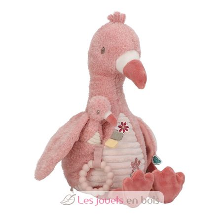 Flamingo-Aktivitäts-Plüschtier LD8318 Little Dutch 2