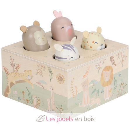 Pop-up-Spielzeug Safari Friends LD7465 Little Dutch 3
