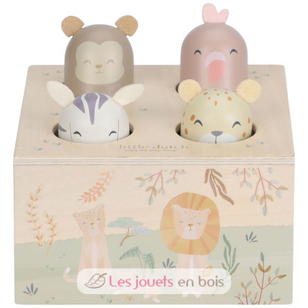 Pop-up-Spielzeug Safari Friends LD7465 Little Dutch 1