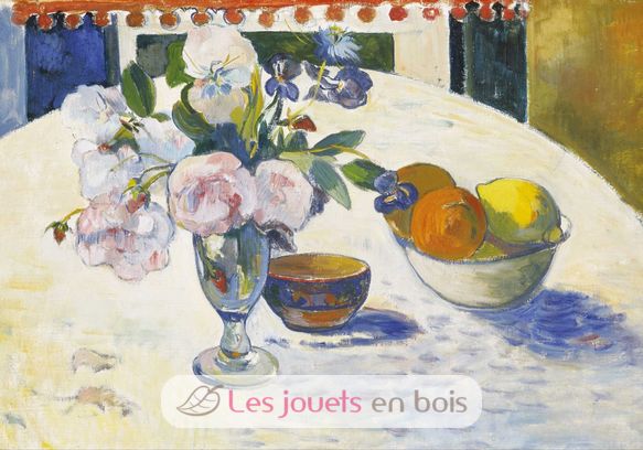 Blumen und eine Obstschale von Gauguin K1126-12 Puzzle Michele Wilson 2