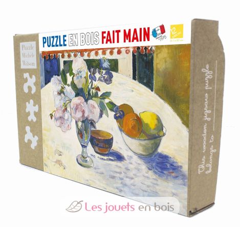 Blumen und eine Obstschale von Gauguin K1126-12 Puzzle Michele Wilson 1