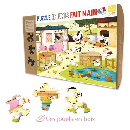 Die Farm von Olivier Huette K115-12 Puzzle Michele Wilson 1