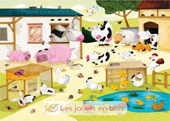 Die Farm von Olivier Huette K115-12 Puzzle Michele Wilson 2