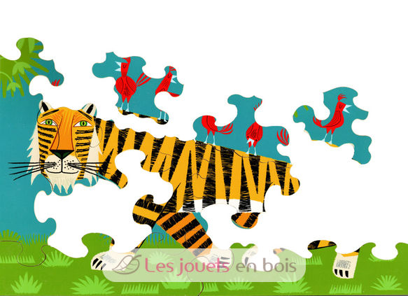 Der Tiger von Olivier Lake K159-24 Puzzle Michele Wilson 2
