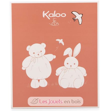 Rosafarbenes Patapouf-Kaninchen-Plüschtier 17 cm K214017 Kaloo 5