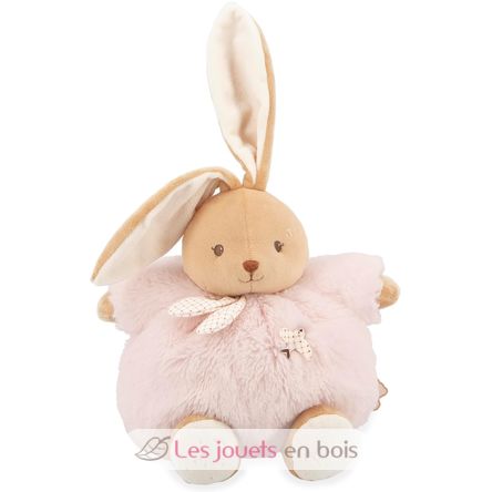 Rosafarbenes Patapouf-Kaninchen-Plüschtier 17 cm K214017 Kaloo 2