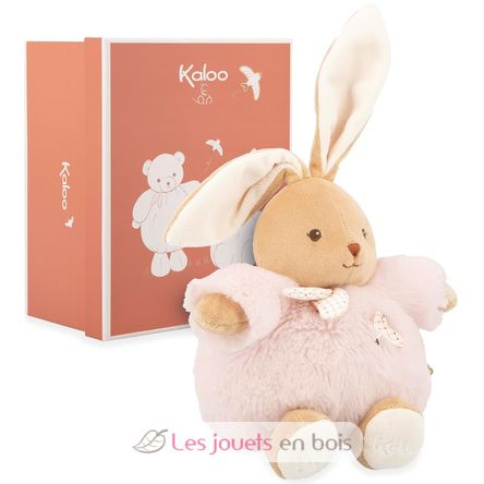 Rosafarbenes Patapouf-Kaninchen-Plüschtier 17 cm K214017 Kaloo 1