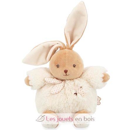 Cremefarbenes Patapouf-Kaninchen-Plüschtier 17 cm K214020 Kaloo 3