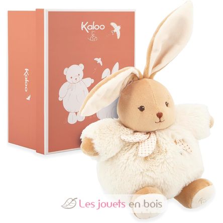 Cremefarbenes Patapouf-Kaninchen-Plüschtier 17 cm K214020 Kaloo 1