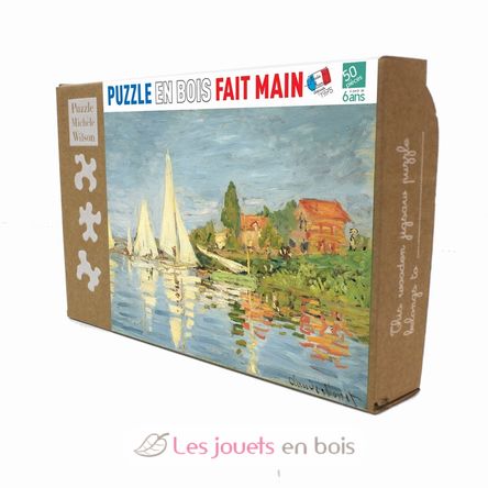 Regatten in Argenteuil von Monet K452-50 Puzzle Michele Wilson 2