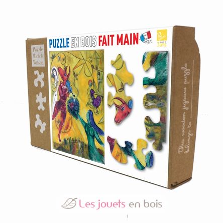 Der Tanz von Marc Chagall K64-12 Puzzle Michele Wilson 2