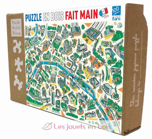 Paris Labyrinthe K685-100 Puzzle Michele Wilson 1