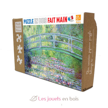 Die japanische Brücke von Monet K910-24 Puzzle Michele Wilson 1