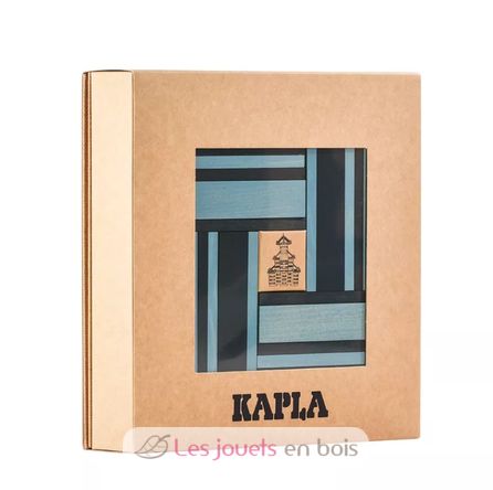 Box 40 blau Platten + Kunstbuch KABLBP21-4357 Kapla 2