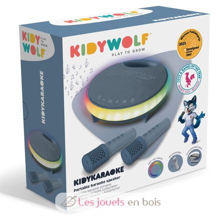 Kidykaraoke Karaoke-Lautsprecher blau KW-KIDYKARAOKE-BU Kidywolf 3