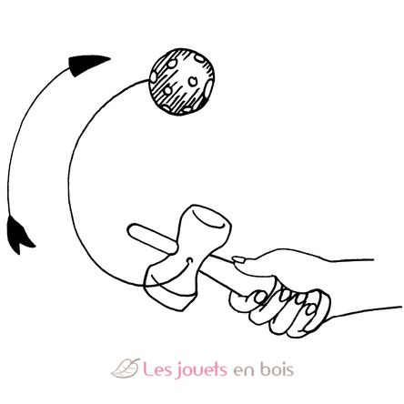 Kendama rot GK62931 Goki 2