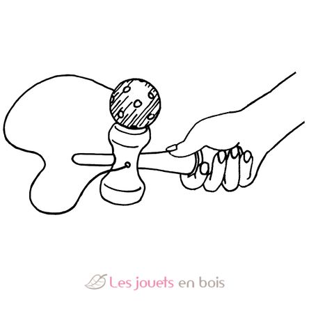 Kendama rot GK62931 Goki 3