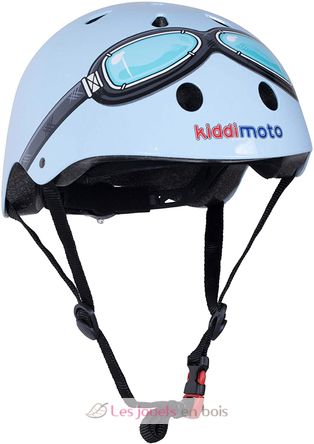 Blue Goggle für Laufrad MEDIUM KMH007M Kiddimoto 1