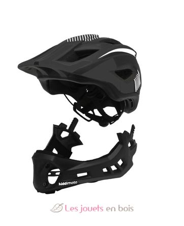 Fahrradhelm Schwarz Small KMHFF05S Kiddimoto 4