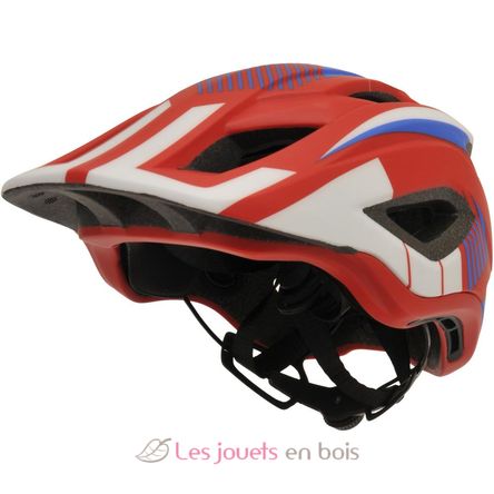 Fahrradhelm rot blau Medium KMHFF03M Kiddimoto 3