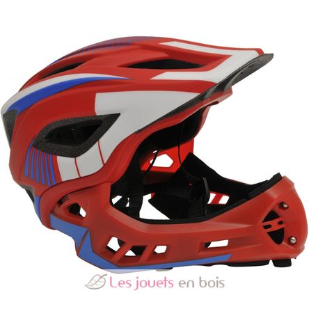 Fahrradhelm rot blau Small KMHFF03S Kiddimoto 1