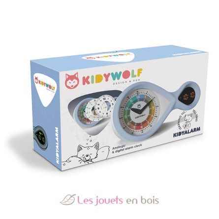 Kidyalarm Lernwecker blau KW-KIDYALARM-BU Kidywolf 3