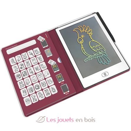 Zeichenbuch mit LCD-Bildschirm - Haustiere KW-KIDYDRAW-MINI-PET Kidywolf 3