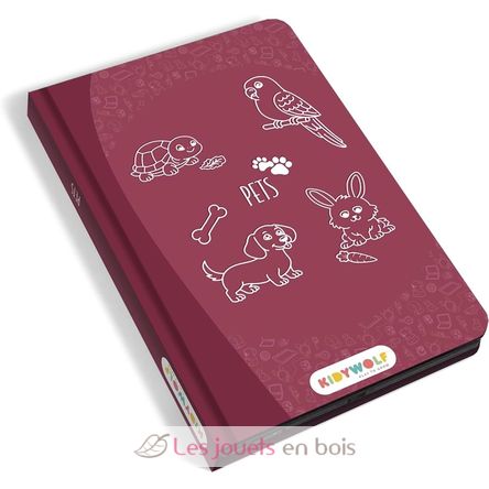 Zeichenbuch mit LCD-Bildschirm - Haustiere KW-KIDYDRAW-MINI-PET Kidywolf 6