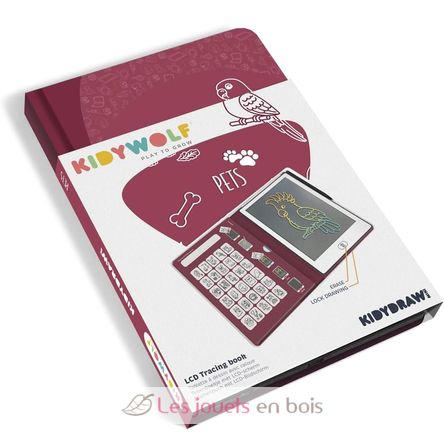 Zeichenbuch mit LCD-Bildschirm - Haustiere KW-KIDYDRAW-MINI-PET Kidywolf 7