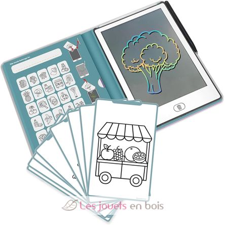 Zeichenbuch mit LCD-Bildschirm - Mein kleiner Markt KW-KIDYDRAW-MINI-MLM Kidywolf 1
