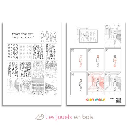 Kidydraw-Pro Fashion Licht-Zeichentisch KW-KIDYDRAW-PRO-PI Kidywolf 7