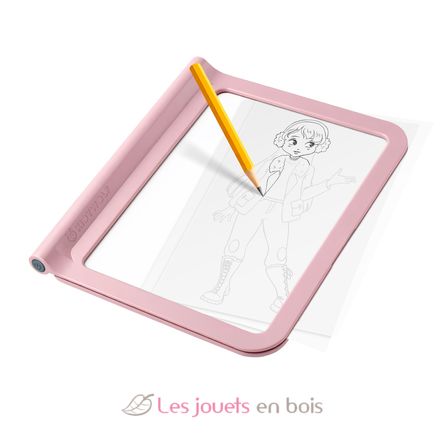 Kidydraw-Pro Fashion Licht-Zeichentisch KW-KIDYDRAW-PRO-PI Kidywolf 3