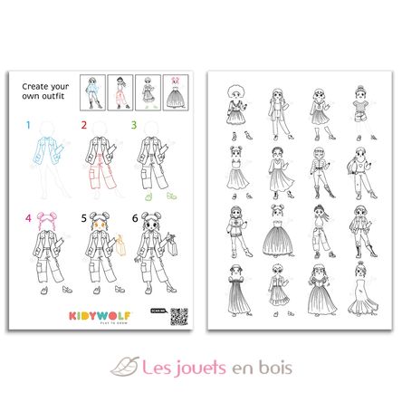 Kidydraw-Pro Fashion Licht-Zeichentisch KW-KIDYDRAW-PRO-PI Kidywolf 6