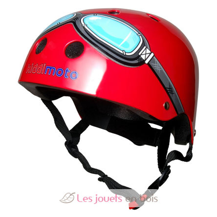 Red Goggle für Laufrad SMALL KMH006S Kiddimoto 1