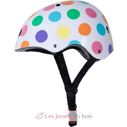 Pastel Dotty Helm Small KMH023S Kiddimoto 1