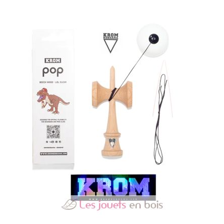 Krom Kendama Pop Lol Weiß KROM-PL-WHI KROM Kendama 3