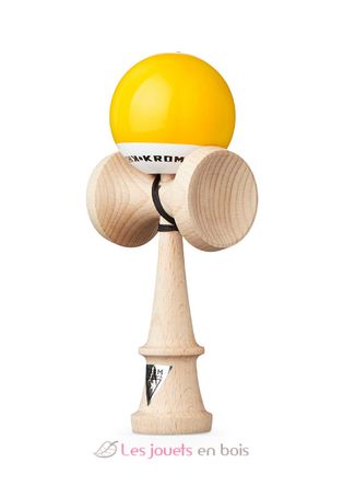 Krom Kendama Pop Lol Gelb KROM-PL-YEL KROM Kendama 2