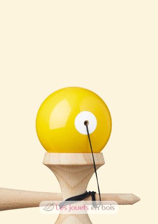 Krom Kendama Pop Lol Gelb KROM-PL-YEL KROM Kendama 6