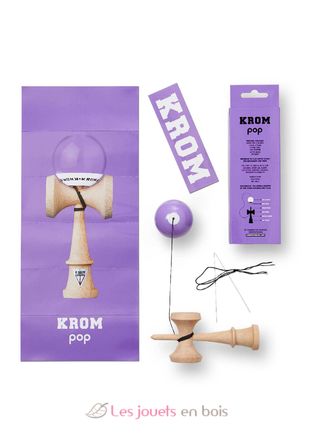 Krom Kendama Pop Lol Lavendel KROM-PL-LAV KROM Kendama 7