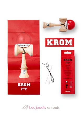 Krom Kendama Pop Lol Rot KROM-PL-RED KROM Kendama 7